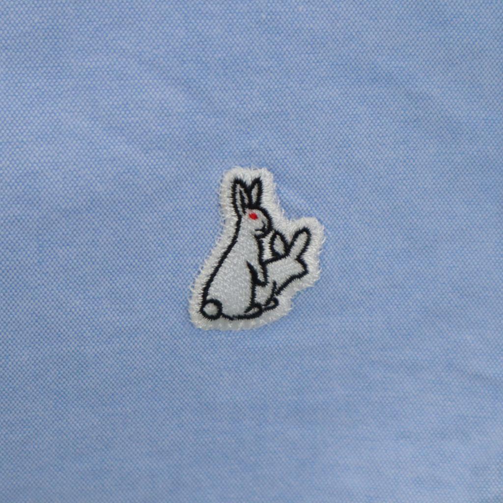 FR2 Long sleeve Oxford Button down shirt S Purple blue Men's Used