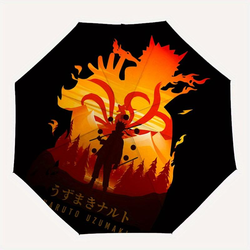 

1pc Naruto Sage Mode Windproof Automatic Umbrella, Lightweight for Women/Men, Perfect Christmas Gift a0811216