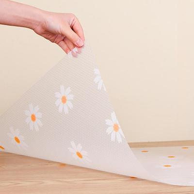 New Daisy Drawer Liners Waterproof Non-Adhesive Fridge Pad Reusable Dustproof Shelf Liner