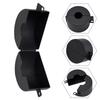 Handle Lock Devices Door Knob Lock Cover Outdoor Black No Padlock Protection Tool Stainless Steel For Faucet Locks