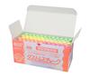 Nippon Rikagaku Dustless Fluorescent 4 72 Chalks Chalk, Colors, DCK-72-4C,
