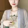 Elegant Ruyi Lock Pearl Necklace - Unique Retro Style for Women