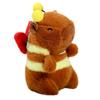 Cute Bee Capybara Plush Keychain With Vibrating Wings For Kids And Collectors