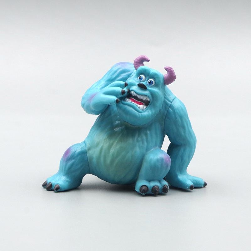 University Monsters Inc Anime Figures James P. Sullivan Action Figure Michael Wozosky Randall Boggs Q Version Model Playthings Present