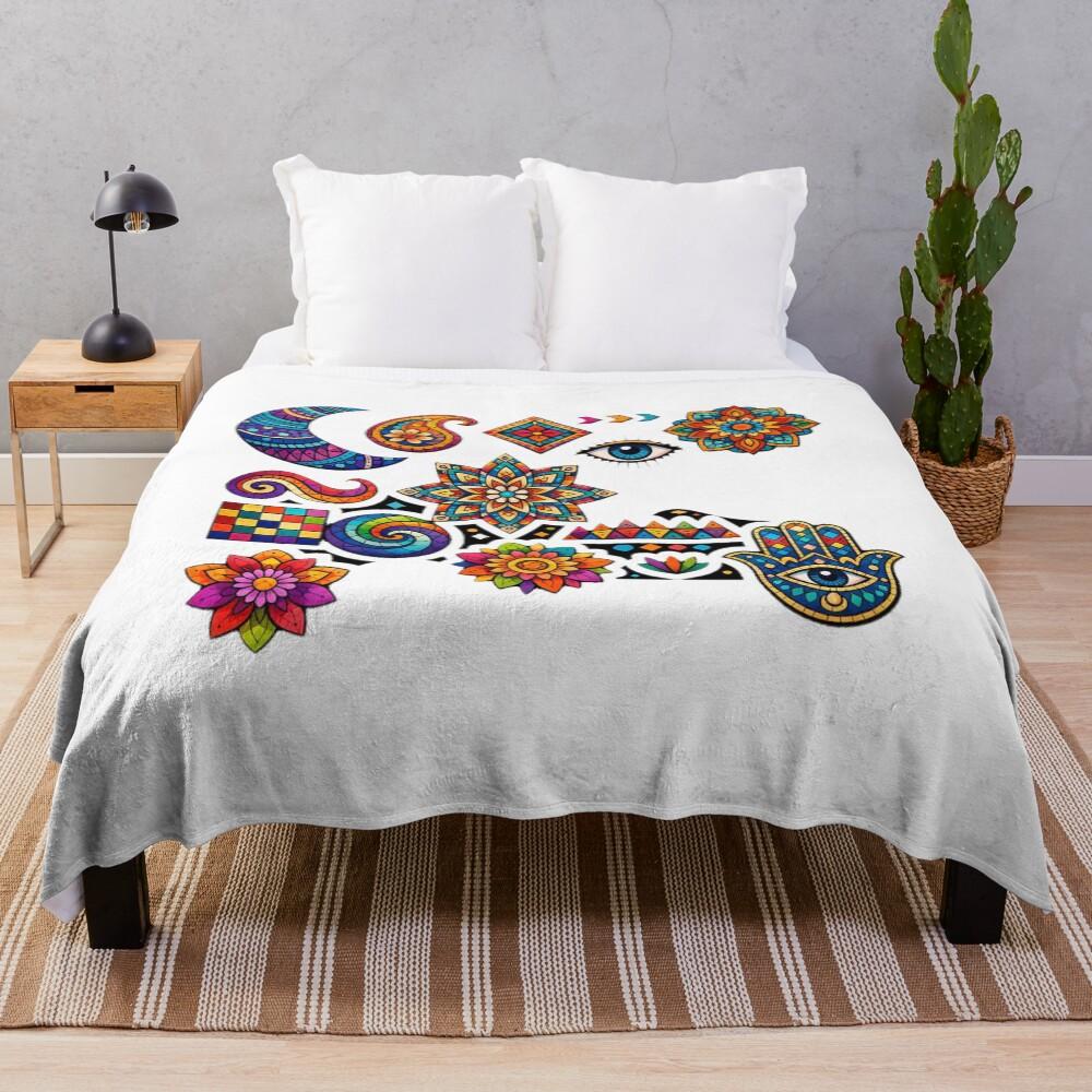 patterns Throw Blanket