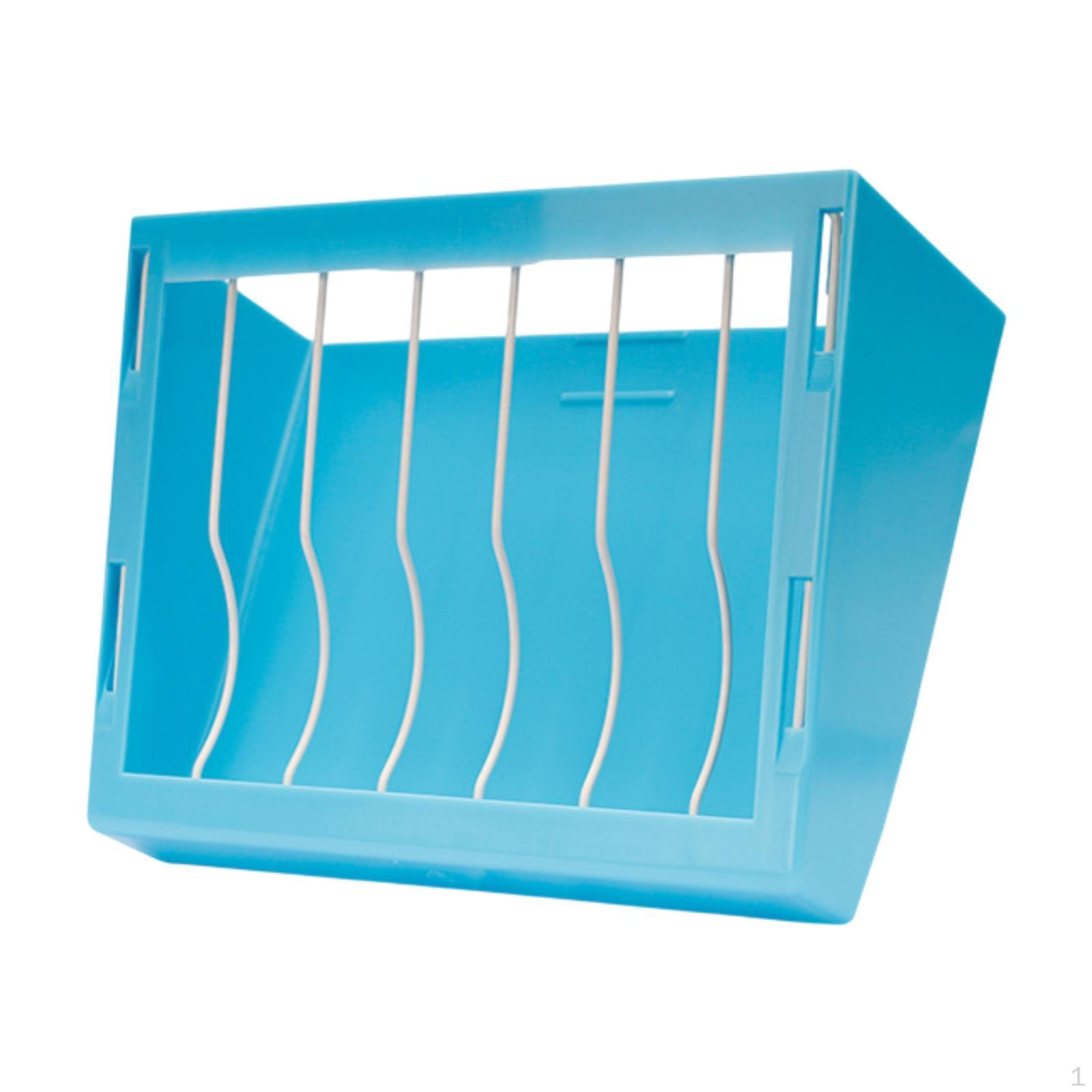 

Будиночок-годівниця для сіна для кролика, ясла для годування, легко встановлюється, стійка-диспенсер для їжі для дрібних тварин синій