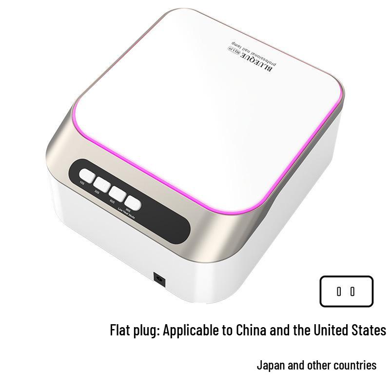 High-Power Quick-Dry UV Nail Lamp for Gel Curing and Phototherapy