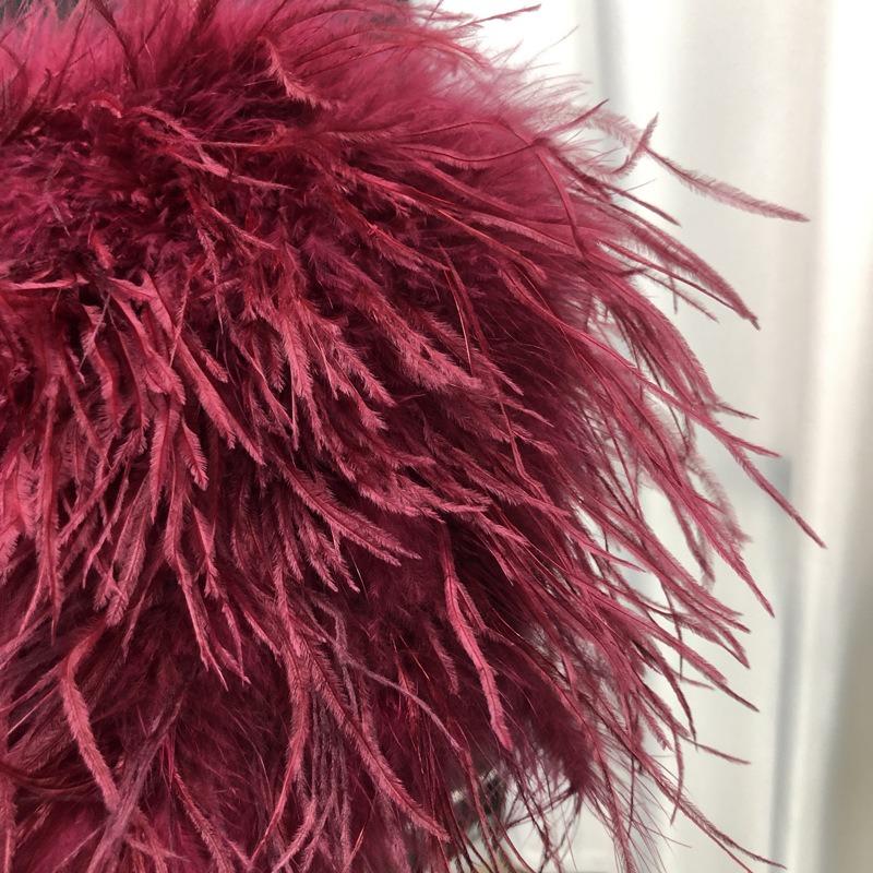 Members Only Provide Ostrich Hair Short Jackets.