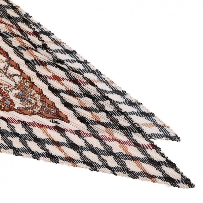 Daks Brown Paisley Scarf Dcsc6e421w2