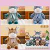 Adorable Cookie Donkey Plush Toy Soft Stuffed Animal Doll For Kids And Girls Gifts