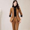 Women's Professional Autumn/Winter High-End Hotel Reception Work Uniform