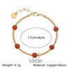 Vintage Beaded Stacked Bracelet Combination Personalized Handpiece Female Gold Plated