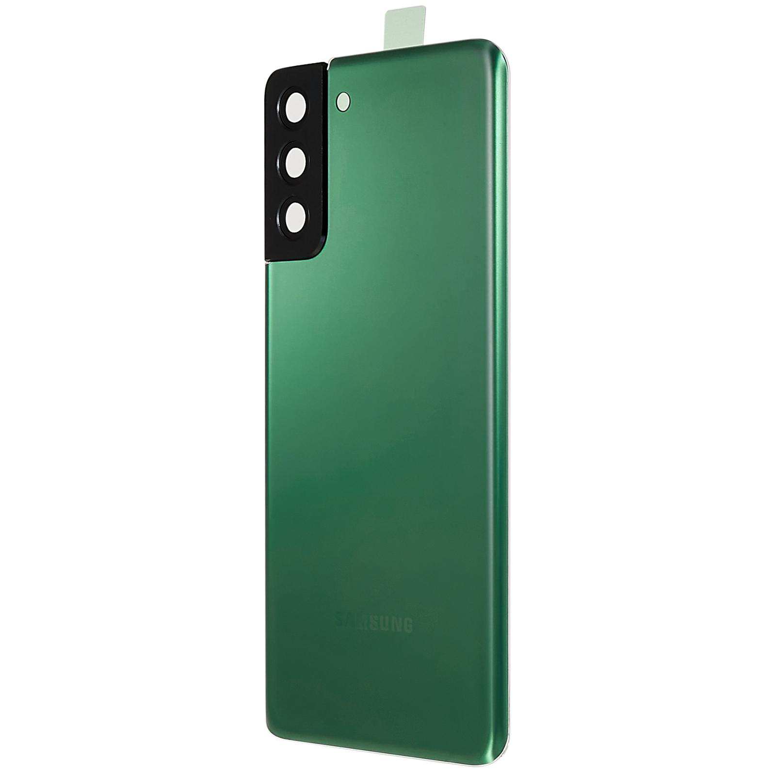 

Для Samsung Galaxy S21+ 5G G996 Корпус батареї з клейкою наліпкою+Кришка об єктива камери Grey