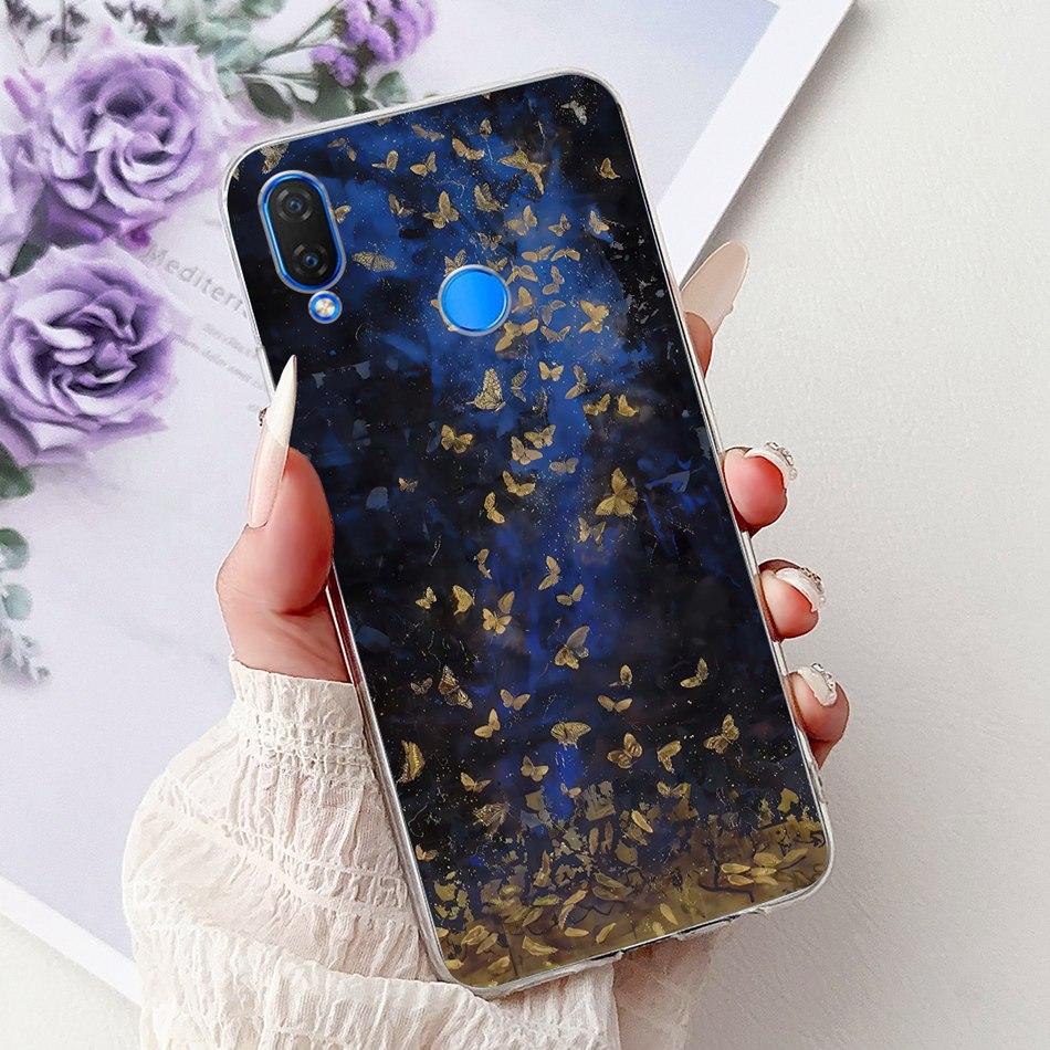 For Huawei Nova 3i INE-LX1 INE-LX2 Cool Dragon Tiger Painted Phone Case For Huawei Nova3i Soft Silicone TPU Cases