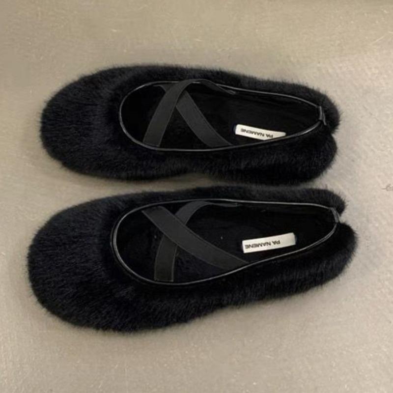 

Модные женские зимние новые хлопковые сапоги на плоской подошве, модные замшевые ботинки с круглой головкой, мягкая подошва, нескользящие, износостойкие, низкие туфли 40 чёрный