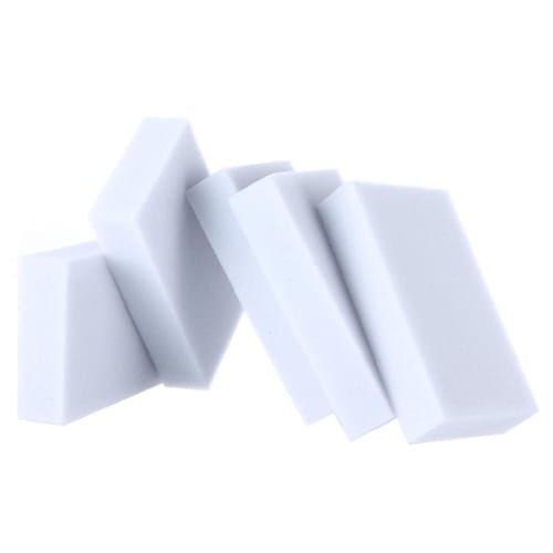 Magic Cleaning Sponge Pack, 100 Magic Eraser Sponges, Melamine Foam Cleaning Pads, Eraser Sponges for Full Bathroom and Kitchen Floors, Baseboards, an