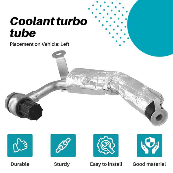 11537848373: Compatible Turbocharger Pipe for BMW (2015-2019) None