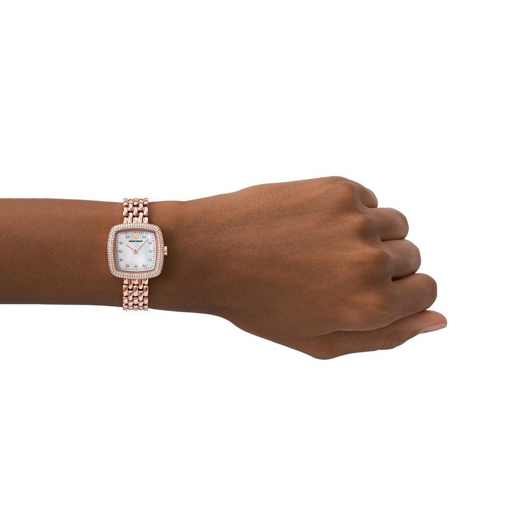 Zegarek NA AR11496 Różowe Złoto [Emporio Armani] Damski