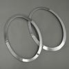 For 2014- Mini Cooper S F55 F56 F57 Chrome Headlight Ring Bezel Cover Trim
