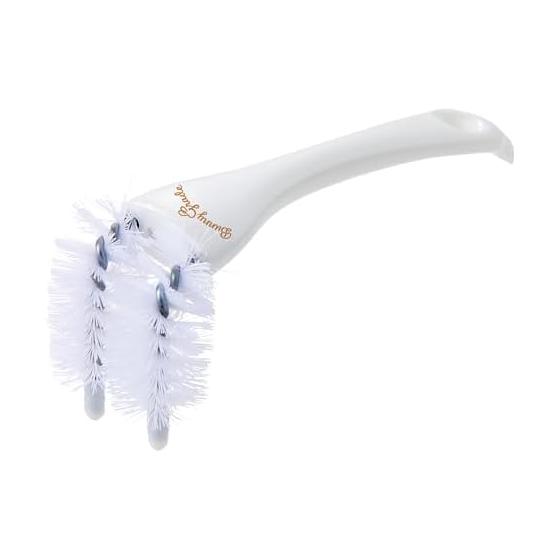 Minimal Land Rabbit Toilet Cleaning Stick, 3-in-1 Bunny Grade, Time Saving Goods, Comes with Dirt Scraping Spatula, Compatible with Slatted Holes,