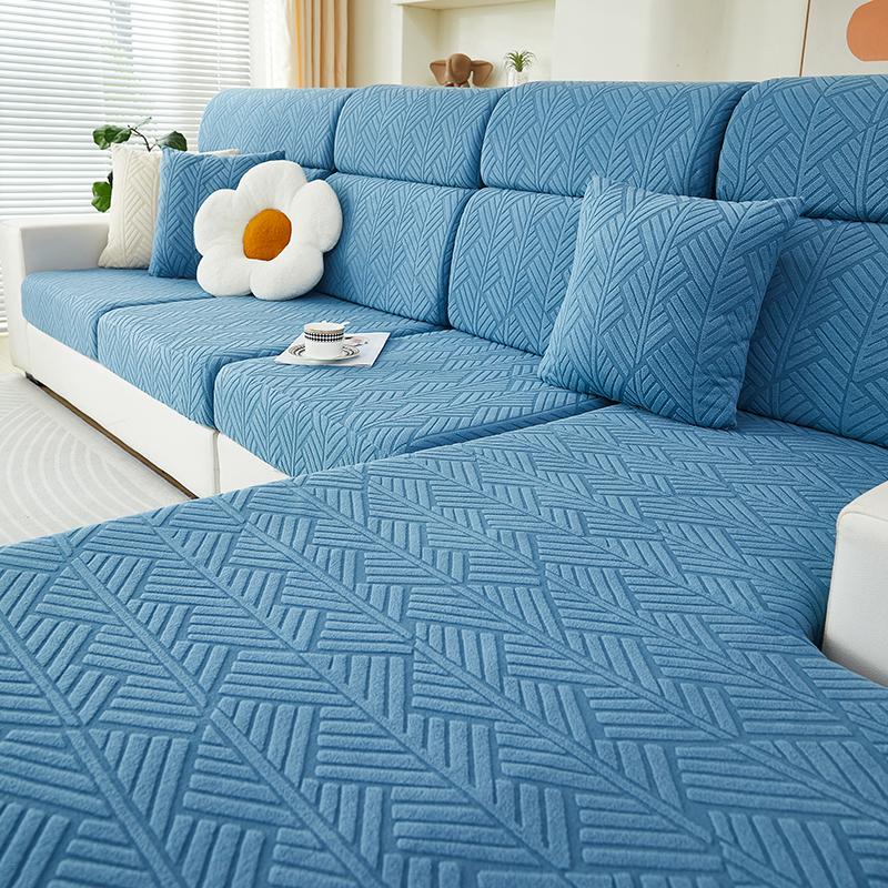 1Pc Sofa Slipcover Nonslip Stretch Sofa Cover Couch Cover For Bedroom Office Living Room Furniture Protector Home Decor
