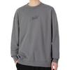 Men's Nike Logo Embroidered Loose Round Neck Gray DR7836-068