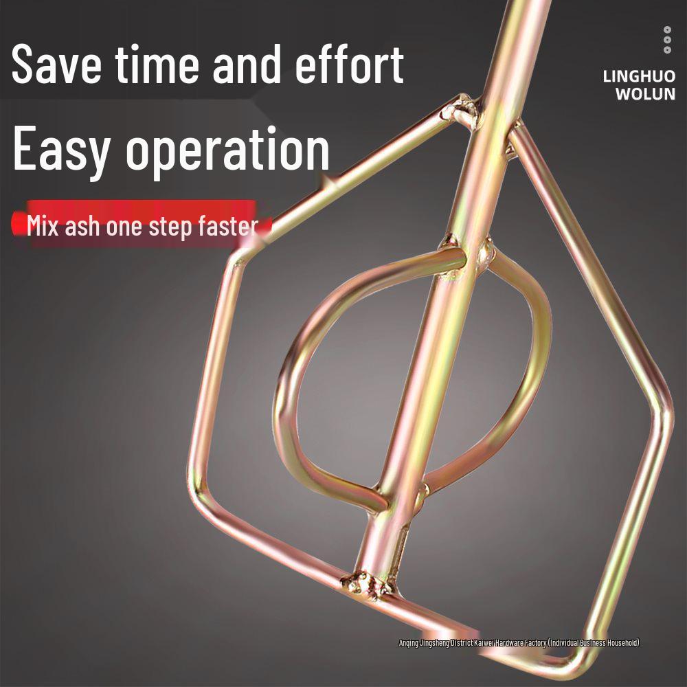 Electric Drill Hammer Mixer for Cement, Putty, Paint, and Coatings