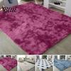 Soft Area Rug Floor Carpet Star Fluffy Tie-Dye Modern Long Plush Non-slip Machine Washable Living