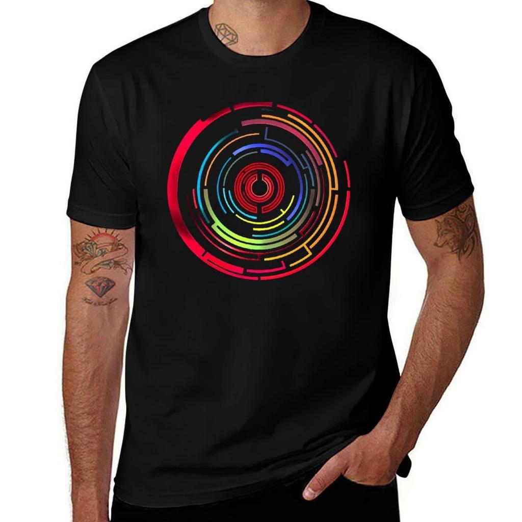Maze Design Tshirt Creative Graphic Tee Shirt Tshirt