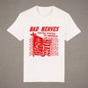 NOVÉ Pánské/Dámské tričko Bad Nerves Band s krátkým rukávem, bavlněné, bílé, velikosti S-5XL, TT655