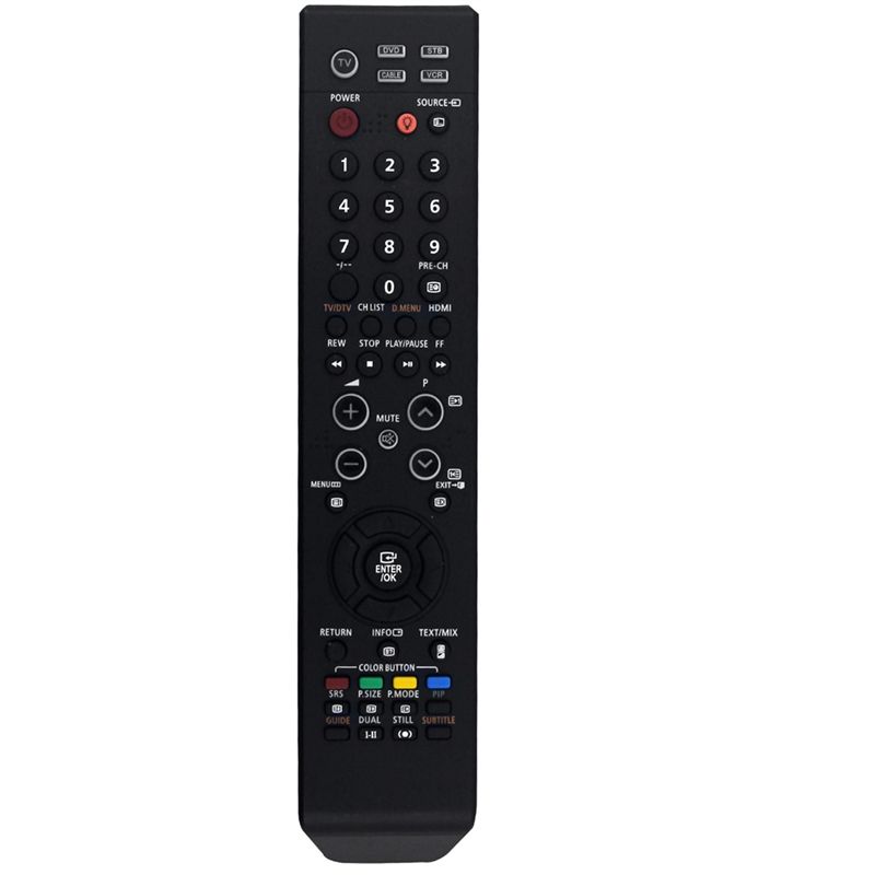 ABNR Replace BN59-00611A Remote Control For TV LA32S81BDX LA40S81BDX LA46S81BDX Remote Control чёрный