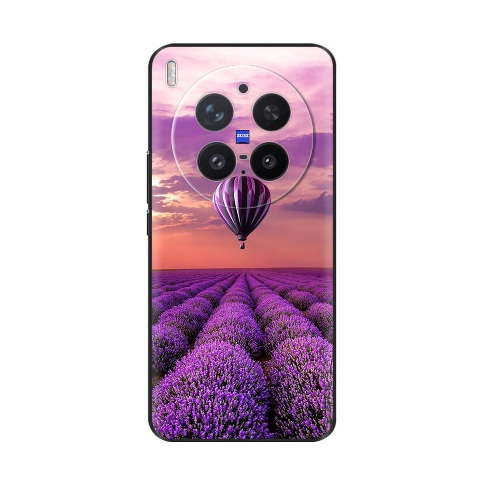 For VIVO X300 Pro Case Popular Flowers Cartoon Soft Silicone Phone Back Cover For Vivo X300 X 300 ShockProof Shell Bags Funda