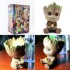 Adorable Guardians Of The Galaxy Baby Groot Tree Man Figure Flowerpot Penpot Kid Toy For Every Fan