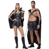 Medieval Roman Spartan Warrior Cosplay Costume With Polyester Fabric For Stage Performances