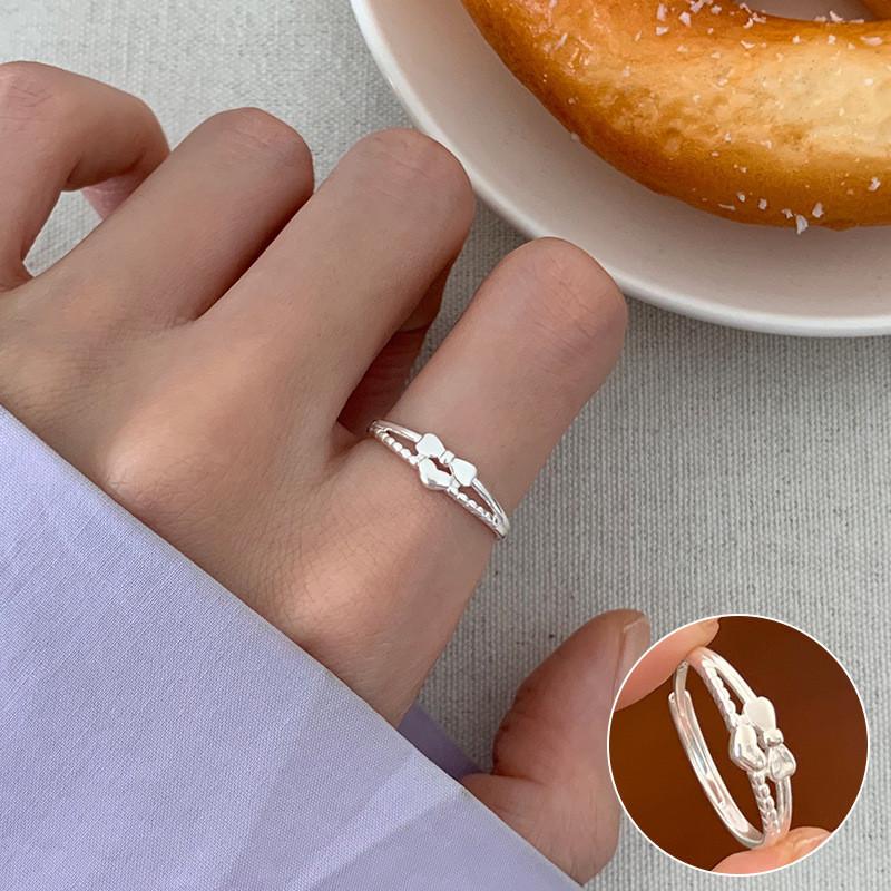 Butterfly Unique Adjustable Knot Floral Ring Collection Stylish Copper Geometric Design For Daily Wear