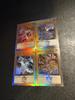 Bastel-Set 4 Stück/Set Yu-gi-oh! Selbstgemachte Kartensammlung Glas Flash Vergoldete Laser Flashs Anime Spielzeug Geschenk Cartoon