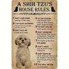 1pc Dog Vintage Metal Tin Sign Wall Art Decor For Home Backyard Vet Pet Gifts For Pet Dog Lover 20x30cm