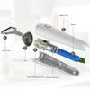 Mini Electric Peeler with 3 Cutter Heads Electric Peeling Machines USB Rechargeable Stainless Steel for Sweet Potatoes Tomatoes