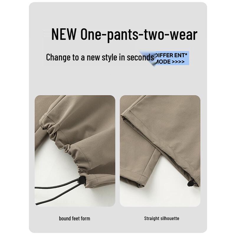 Wassup Sohot Men's Lightweight Cool-Feel Outdoor Cargo Pants