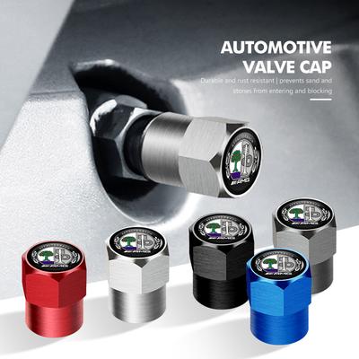 For Volkswagen b4For AMG Car Aluminum Alloy Tire Valve Stem Caps Decorative Tires Dustproof Accessories Benz CITAN VITO SPRINTER CLS SLK W202