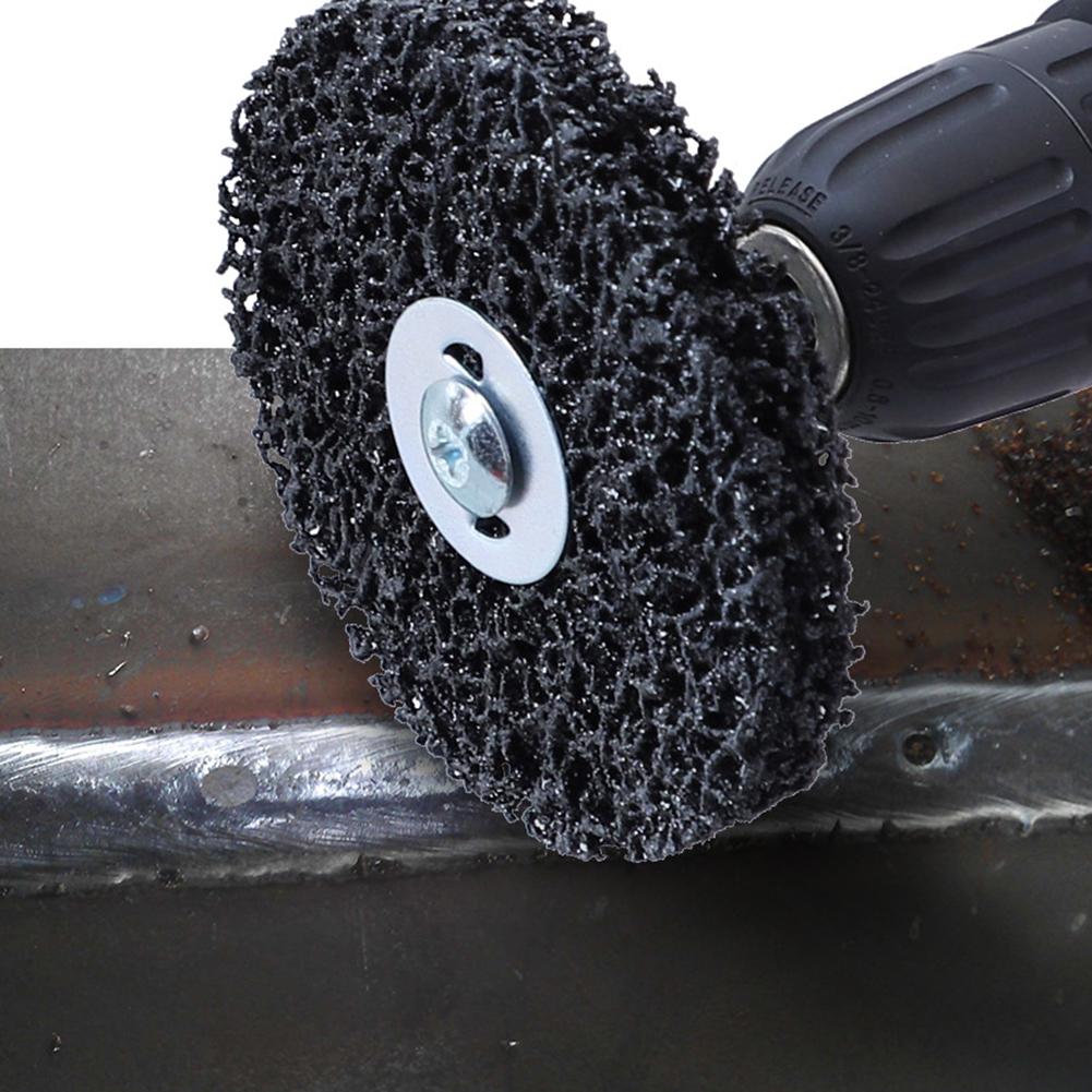 Abrasive Buffing Polishing Wheel Remove Paint Coating Rust Oxidation Abrasive Angle Grinding Wheel Clean Welds Rust Strip Discs