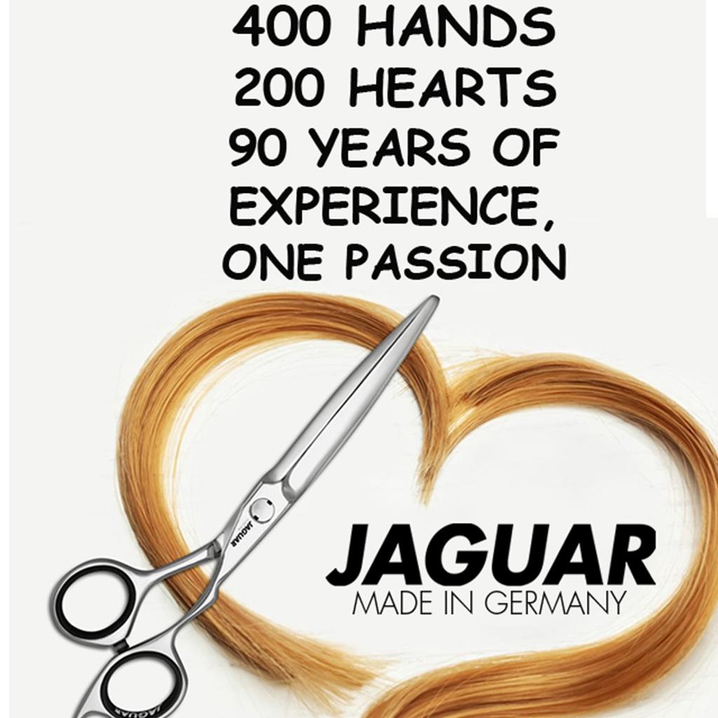 jaguar Haircut Scissors 140mm Glossy Finish Comb Included (Germany) /
