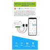 Smart New WiFi Energy Clamp Bidirectional Meter with Buzzer Alarm for Threshold App Monitor Export Import Power AC110V/240V