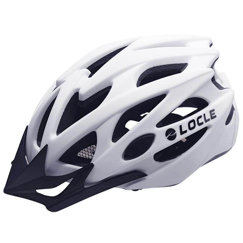 

LOCLE Cycling Helmet Men Women Magnetic Goggles Bicycle Helmet With Removable Visor Road Mountain Bike Helmet Size M/L/XL M (55-58cm)