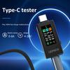 Type-C Color Screen Digital DC Voltage Ammeter Power Meter 4-30V 0-8A Cell Phone Charger Capacity Tester with Power Off Memory