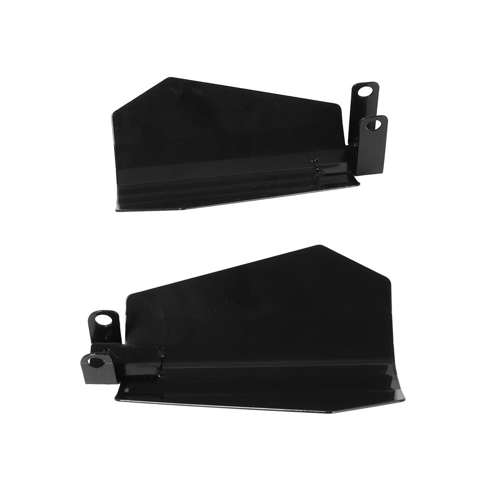 Pair Motorcycle Black Shade Hand Guard Coffin Cut Handguards For Harley Sportster XL Dyna Baggers Wind Falling Protection Cover