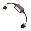 2pcs Car LED Headlight Decoder Radio Audio Anti Interference Error Canceler Filter