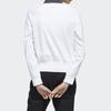 adidas Jackets Unisex White Baseball Collar Moderate Other FM9314