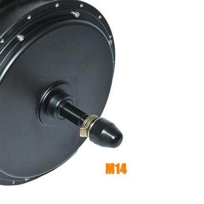 Asse Mozzo E-Bike Dado di Bloccaggio M12/M14 Rondella di Bloccaggio Dado Distanziatore Coperchio 12/14mm Albero Motori 500W-5000W Montaggio Parti Bicicletta Elettrica