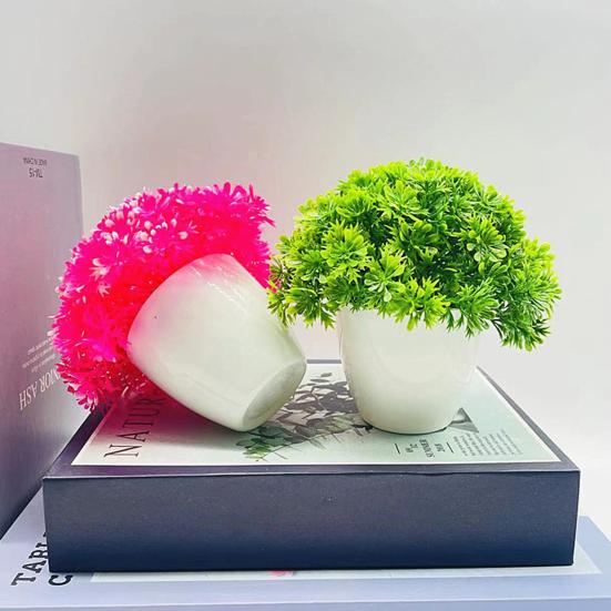 Simulation Chrysantheme Bunt Künstliche Blume Schick Landschaftsszene Layout Dekoration Wiederverwendbarer Kunststoff